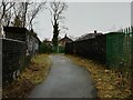 Footbridge over the Styal Line. Heald Green