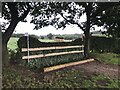 SJ8165 : Cross-country fence at Somerford Park Horse Trials by Jonathan Hutchins