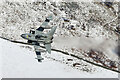 A low flying Tornado GR4 through the Selkirk to Moffat Valley