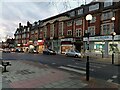 Parade of shops on Regents Park Road, Finchley