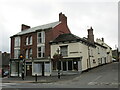 The corner of East Street and Dean Street, Crediton