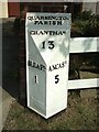 Old Milestone, on the B1517,  Quarrington