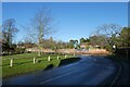 Mini roundabout in Heslington