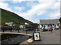 Footbridge and the Museum of Witchcraft, Boscastle