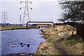 SO9697 : Porketts Bridge beyond pipe bridge, 1979 by Trevor Littlewood