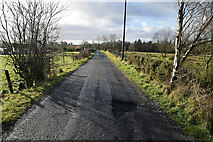 H5073 : Pothole along Hillfoot Road, Ballynamullan by Kenneth  Allen