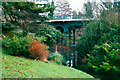 SJ3887 : Bridge at the edge of Sefton Park by Humphrey Bolton