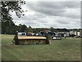 Cross-country fence 2 at Blenheim Horse Trials