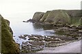 NO8783 : Old Hall Bay, Aberdeenshire - July 1993 by Jeff Buck