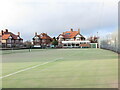 NZ3471 : Beverley Park Lawn Tennis Club, Beverley Road, Monkseaton by Geoff Holland