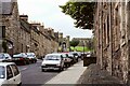 View along Castle Gate, Jedburgh - July 1993