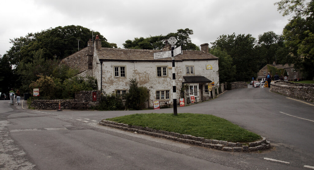 The village shop, Malham © habiloid :: Geograph Britain and Ireland