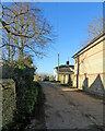 Sawston: the entrance to Huntingdon Farm