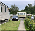 SJ7470 : Woodlands Park mobile home park by Jonathan Hutchins