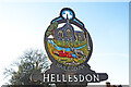 TG2010 : Hellesdon village sign by Adrian S Pye