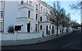 Terrace of houses on Blomfield Road, Maida Vale