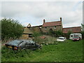 Abandoned cars at Baxby Mill