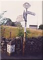 Old Guide stone, on the B6265, Hetton Lane