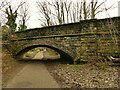 SE2040 : Whackhouse Lane bridge over the Yeadon cycleway by Stephen Craven