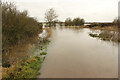 SK8161 : Westfield Lane flooded by Richard Croft