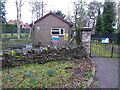 Severn Trent sewage pumping station in Ford village