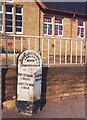 Old Milestone, A629, ? mile W of Chapeltown centre