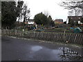 Allotments in the middle of Shifnal