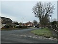 Nameless road linking Lennox Drive with the A642