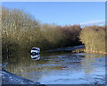 Flooding at the foot of Black Bank