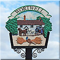 Wortwell village sign