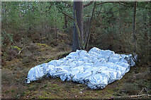 NJ2567 : Plastic Sacks by Anne Burgess