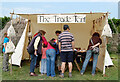 SU0513 : The Trade Tent at The Ancient Technology Centre Cranborne by Clive Perrin