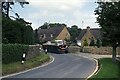 Sightseeing bus, Lower Slaughter ? 1991