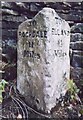 Old Milestone, B6113, Elland Road