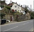 Houses above the B4234 in Lydbrook