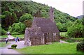 T1296 : Saint Kevin's Church and Tower at Glendalough by Jeff Buck