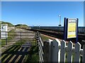 The car park at Nethertown station