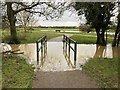 Damp footpath by the Great Ouse