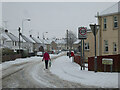 H4672 : Snow, Rodgers Villas, Omagh by Kenneth  Allen