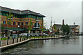 Canal in the Waterfront Business Park near Merry Hill, Dudley