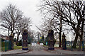 Entrance to Bowling Cemetery, Sangster Way, Bradford