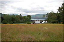 NN0909 : Road bridge over River Aray by Clive Perrin
