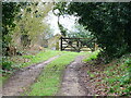 Entrance to Sloley Church with Gate