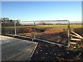 SP3273 : Land fenced off prior to A46 Stoneleigh Junction improvement by Robin Stott