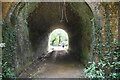 TQ5531 : Tunnel under Oxted Line by N Chadwick