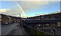 Rainbow and Aldi, Scar Lane, Milnsbridge