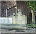 SJ9698 : Stalybridge War Memorial (right hand side) by Gerald England