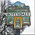 TM0475 : Botesdale village sign by Adrian S Pye