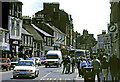 Looking south on Ayr High Street, May 2000