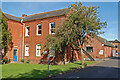 Pear tree in the grounds of Fordingbridge hospital